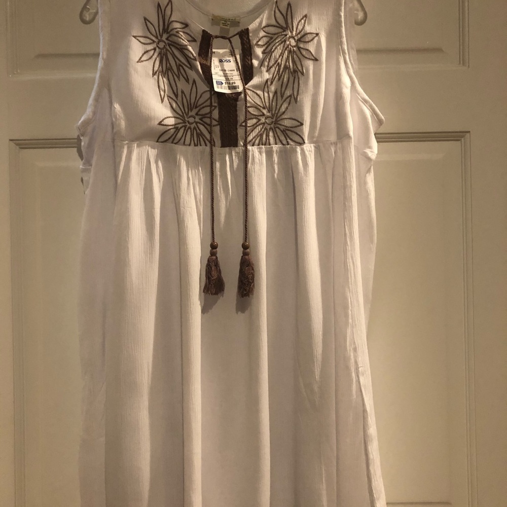 Summer sleeveless dress